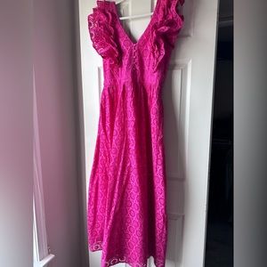 J crew pink eyelet dress NWT - size 6